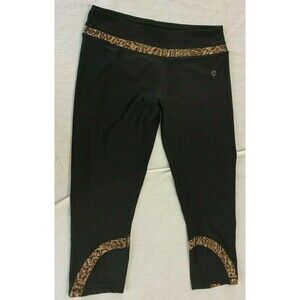 VOGO WOMENS ATHLETIC YOGA CAPRIS PANTS SIZE M